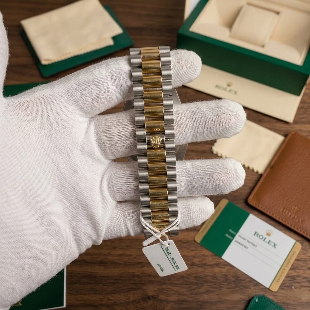Prestige Two-Tone Day & Date Watch