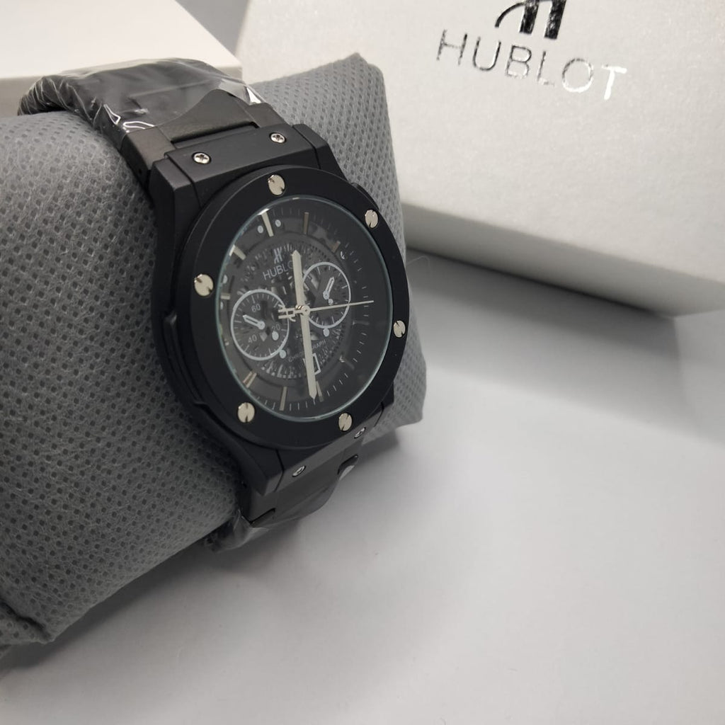 Black Phantom Chronograph – Full Black Heavy Metal Edition