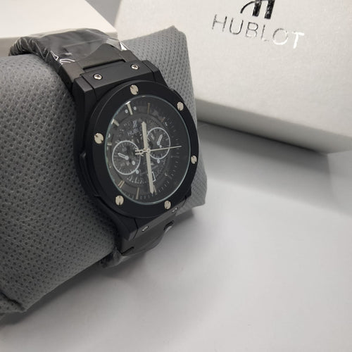 Black Phantom Chronograph – Full Black Heavy Metal Edition
