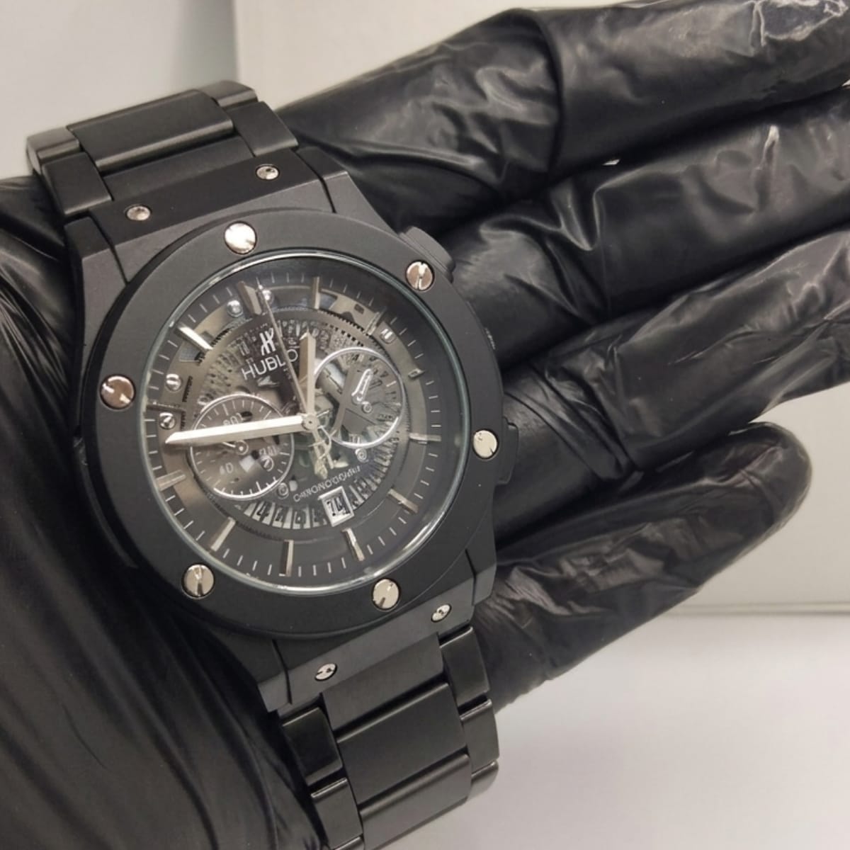 Black Phantom Chronograph – Full Black Heavy Metal Edition