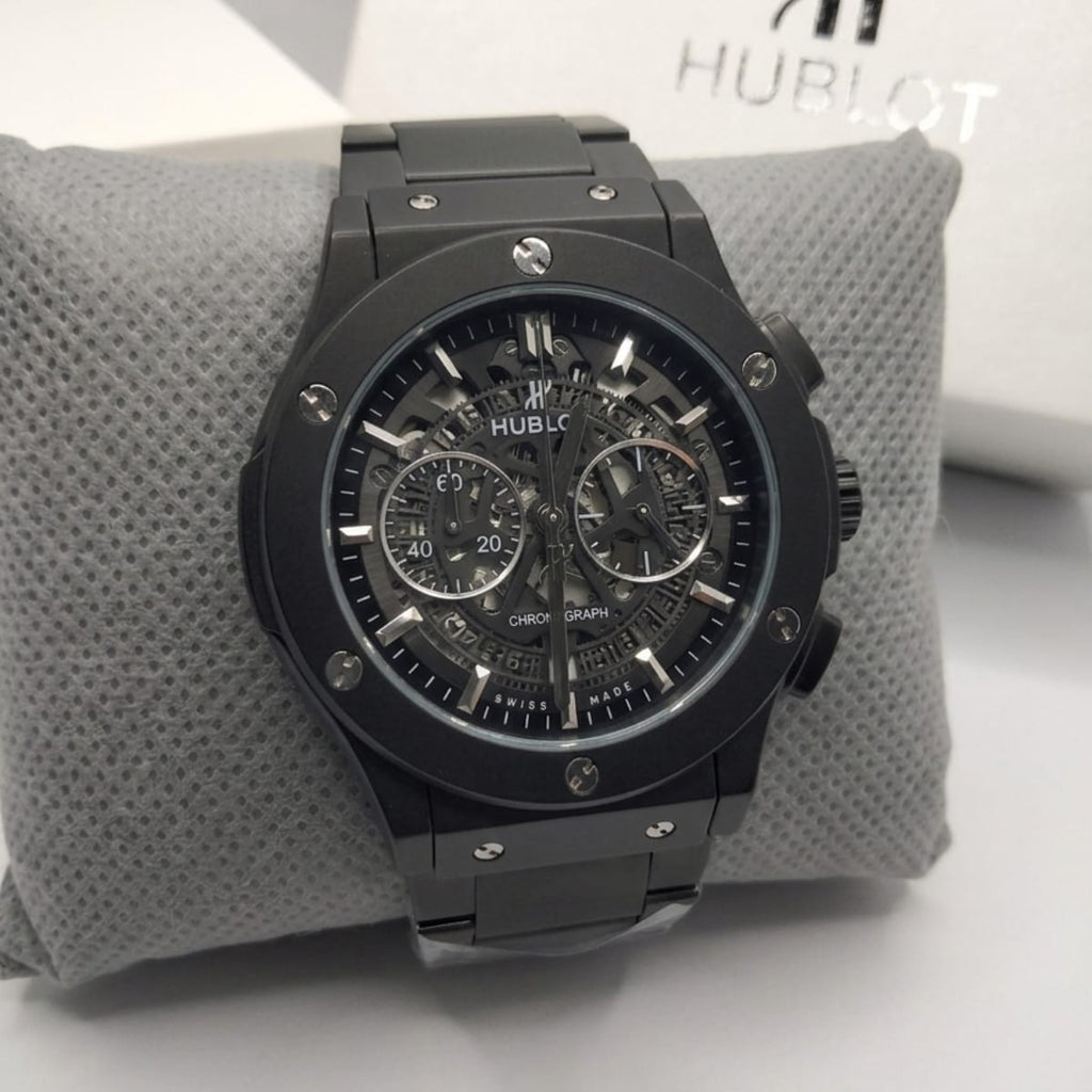 Black Phantom Chronograph – Full Black Heavy Metal Edition