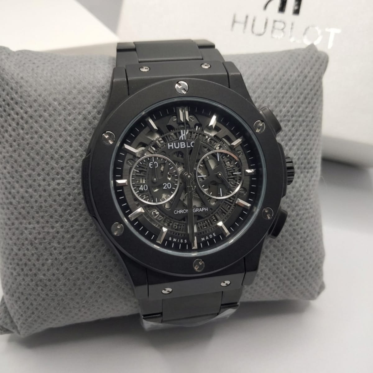 Black Phantom Chronograph – Full Black Heavy Metal Edition