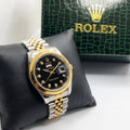 Prestige Two-Tone Black Dial Watch