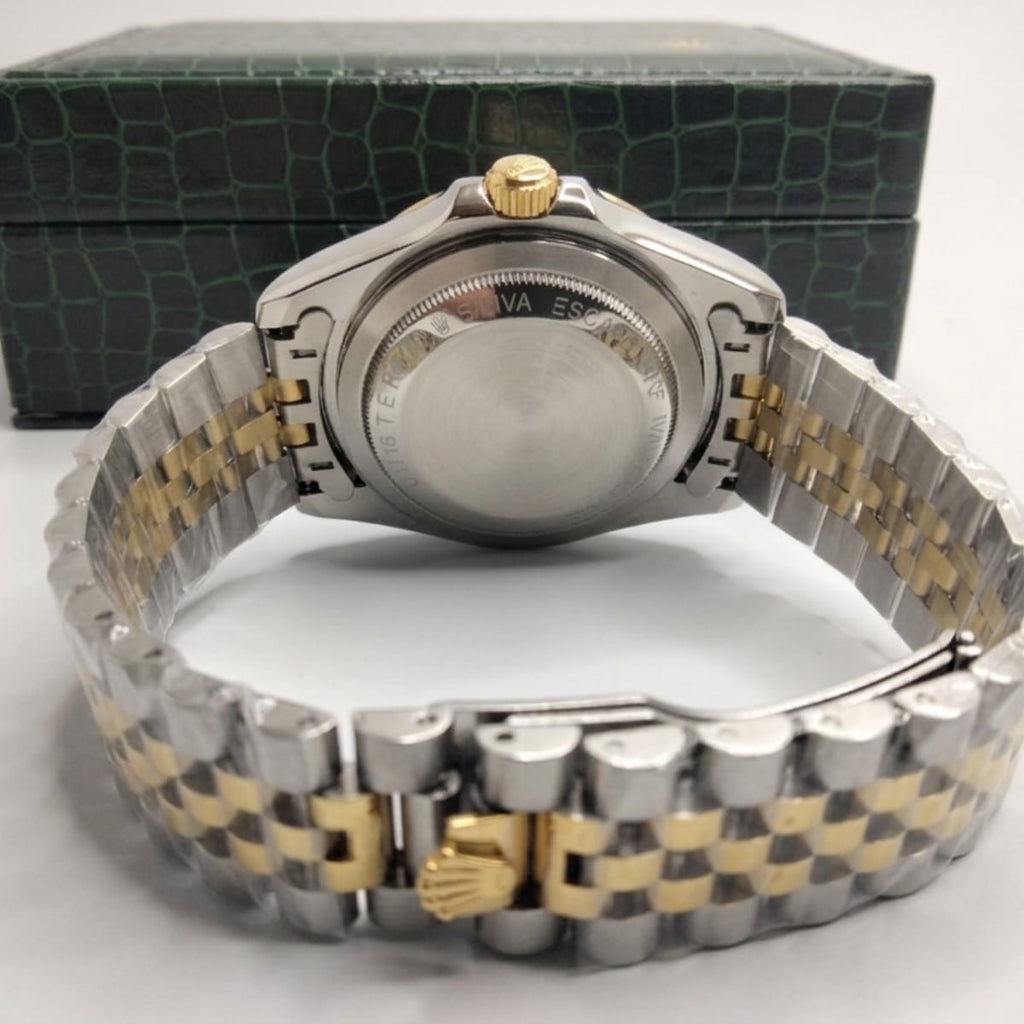 Prestige Two-Tone Black Dial Watch