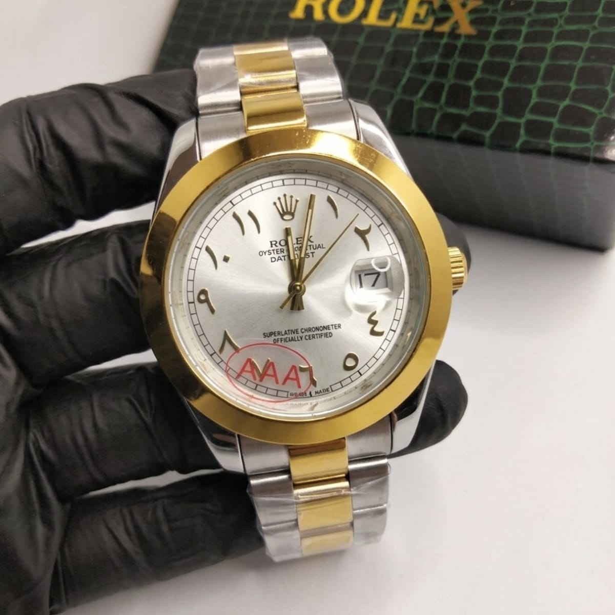 Prestige Two-Tone Arabic Dial Watch