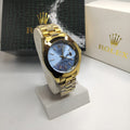 Gold Classic Stainless Steel Watch | Premium Edition