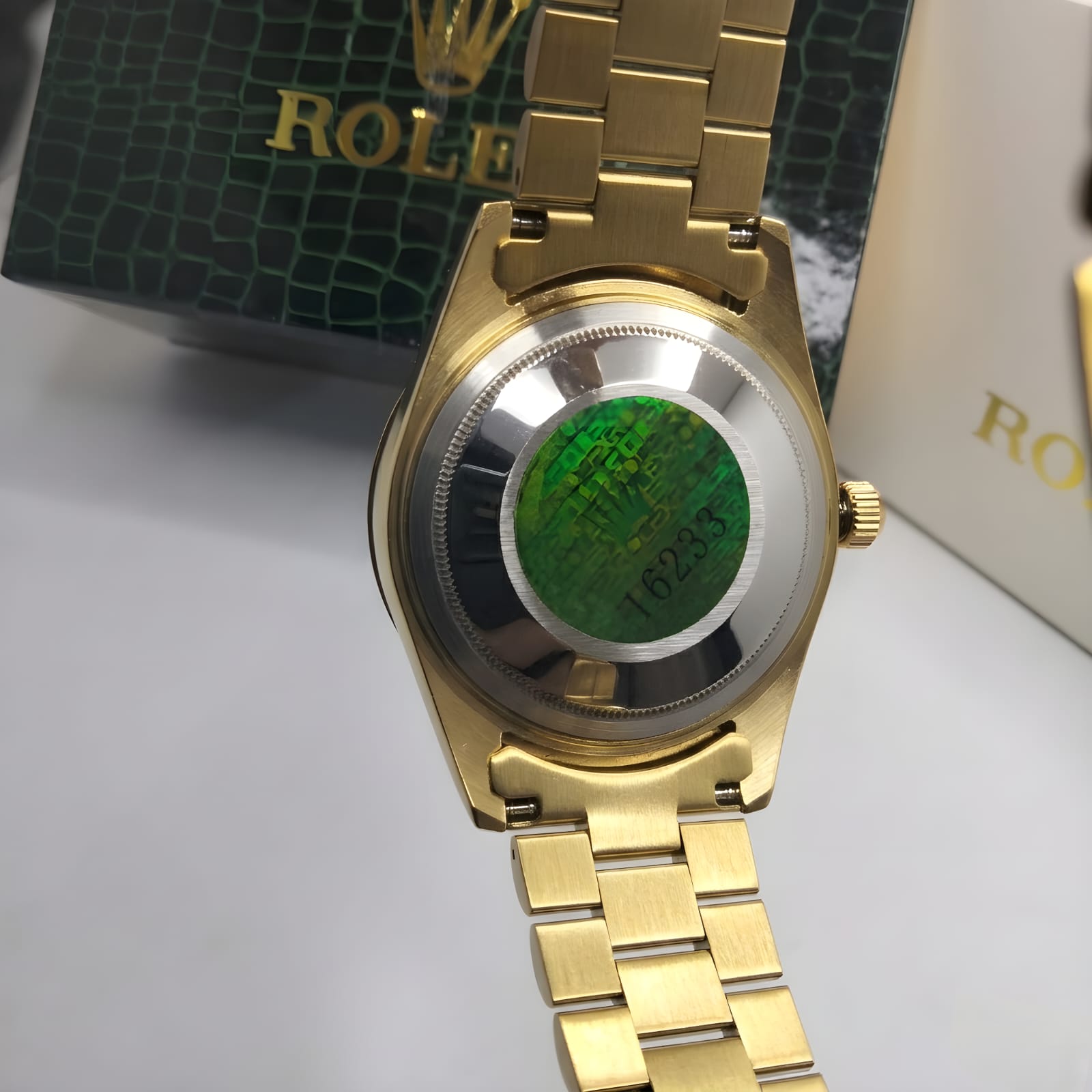 Gold Classic Stainless Steel Watch | Premium Edition