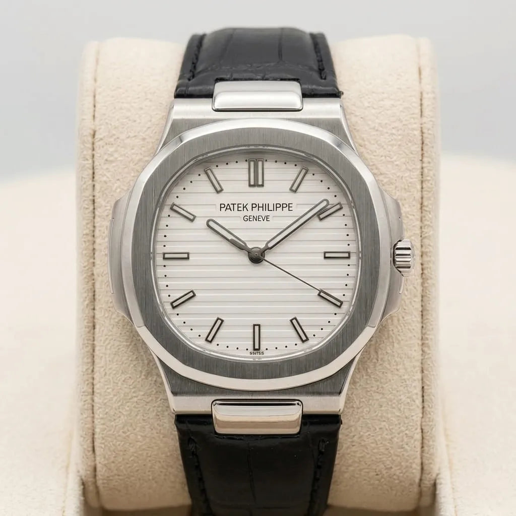 Signature Premium Black Leather Watch