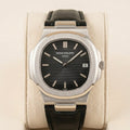 Signature Premium Black Leather Watch