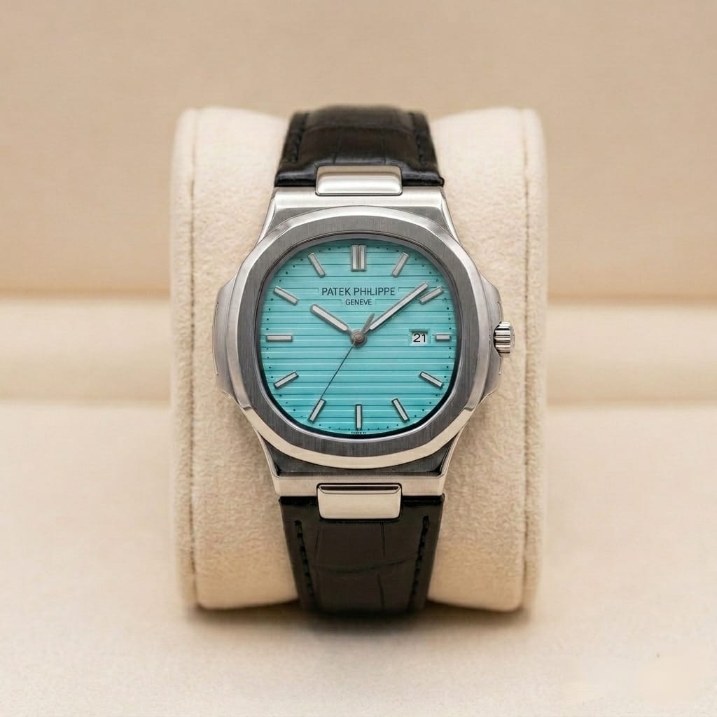 Signature Premium Black Leather Watch