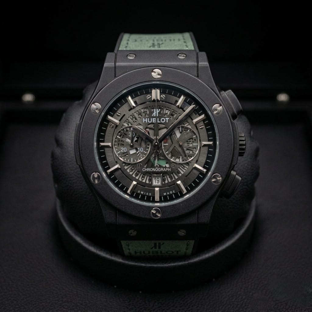 Bold Chronograph Luxury Watch