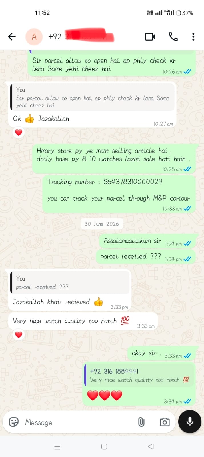 Customer review 5