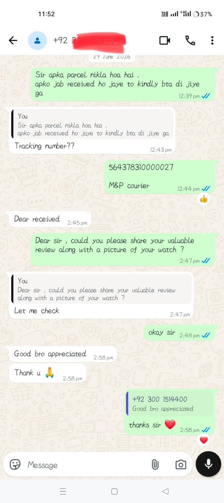 Customer review 3